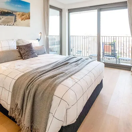 Apartment Luxurious Crystal Sea View With 2 Terraces Ostende